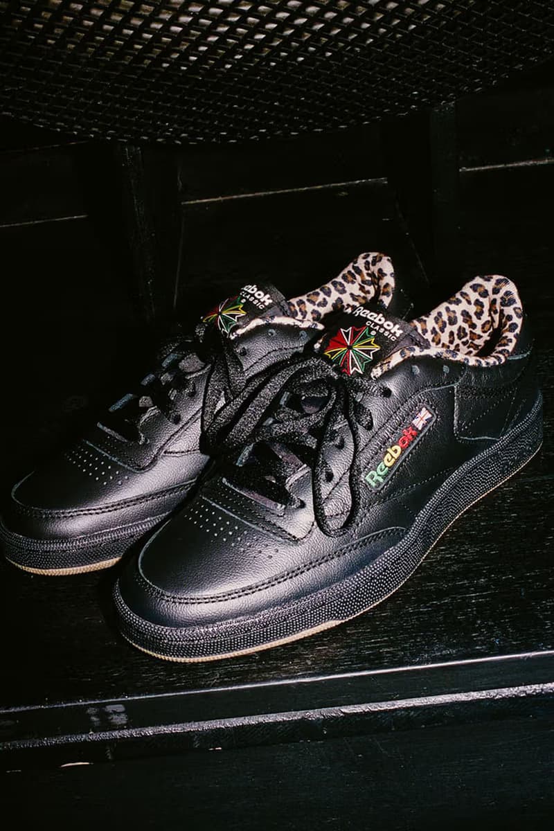 WACKO MARIA、Reebok 首次聯名,推出豹紋版 Club C 85 運動鞋