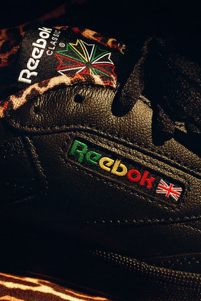 WACKO MARIA、Reebok 首次聯名,推出豹紋版 Club C 85 運動鞋