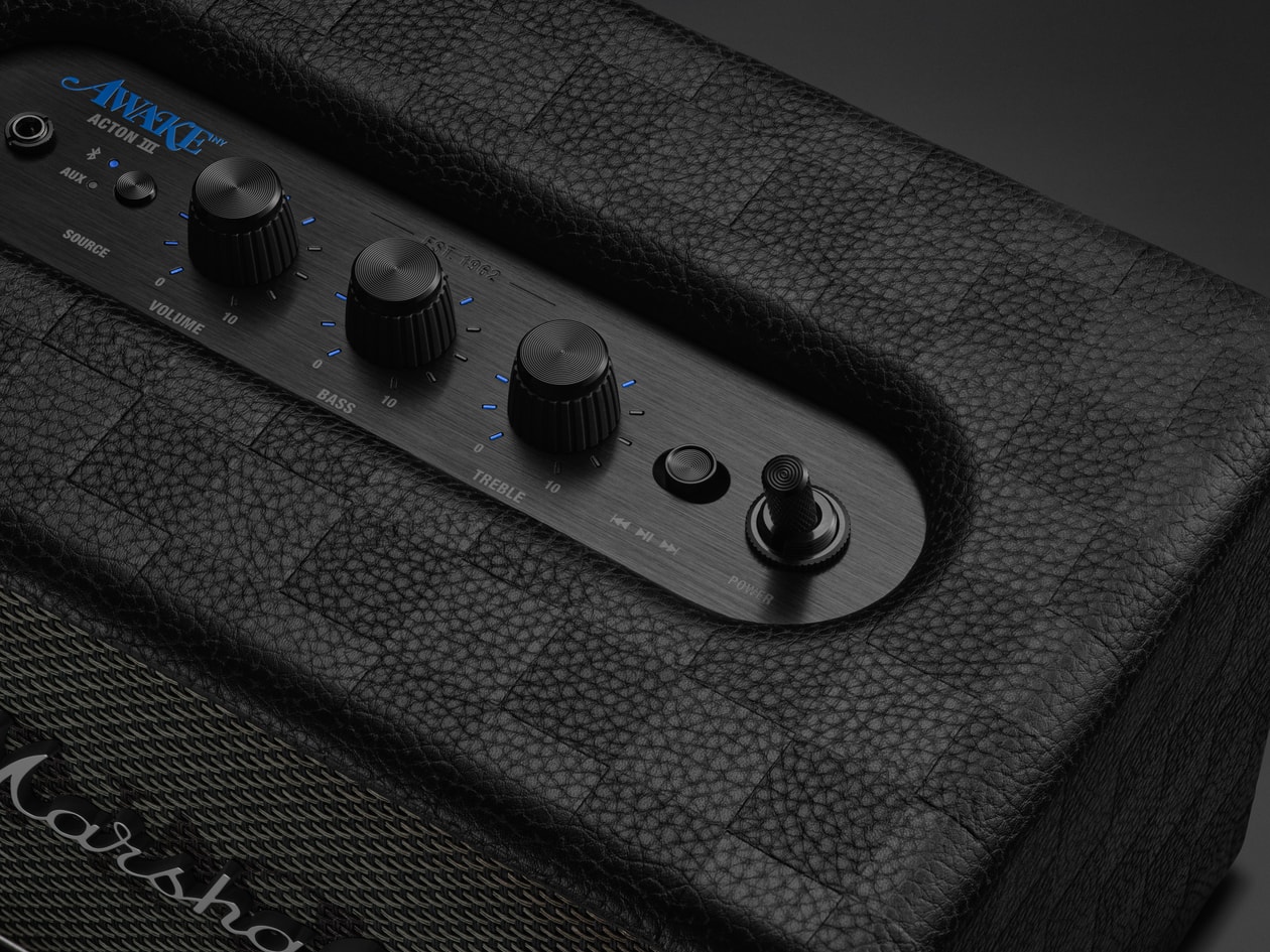 Awake NY x Marshall Acton III 最新聯名音響正式登場