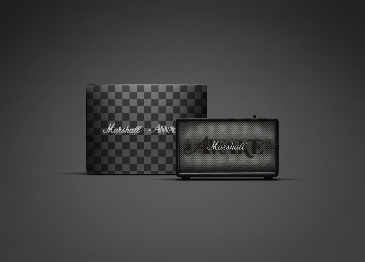 Awake NY x Marshall Acton III 最新聯名音響正式登場