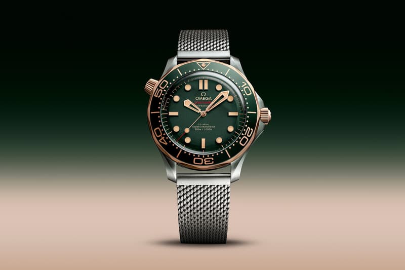 OMEGA 推出全新鈦金屬材質 Seamaster Diver 300M 青銅金錶款