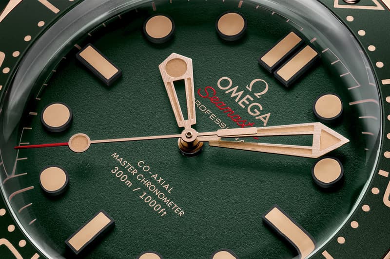 OMEGA 推出全新鈦金屬材質 Seamaster Diver 300M 青銅金錶款
